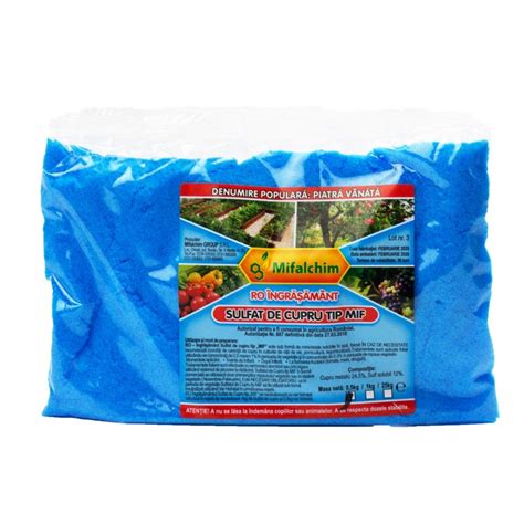 Fungicide Sulfat De Cupru Piatra Vanata 0 5 Kg