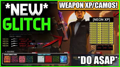 Mw Unlimited Xp Glitch Season Glitches For Weapon Xp Rank Loot Do