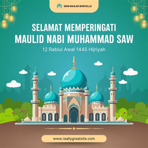 Halaman Gratis Desain Contoh Masjid Canva