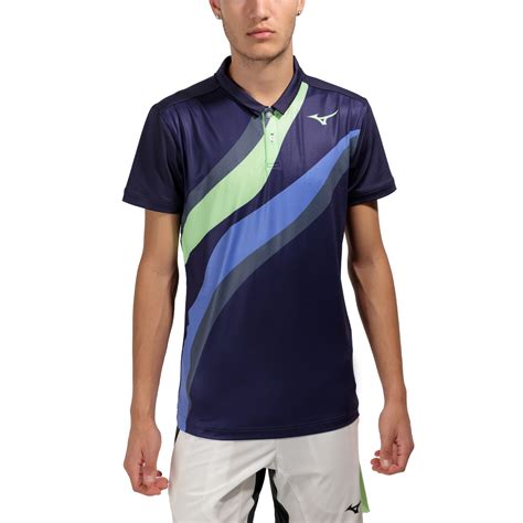 Mizuno Release Shadow Polo Da Tennis Uomo Evening Blue