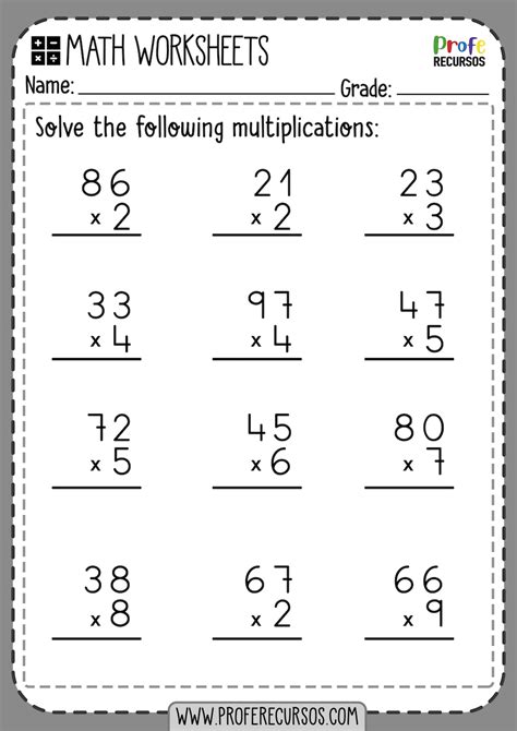 Multiplication Activities For 2nd Grade