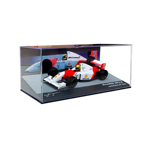 Miniatura Carro Mclarem Ayrton Senna Mp Lendas Brasileiras