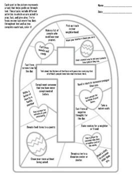 Lent Coloring Page by 5thGradeFrENzY | TPT