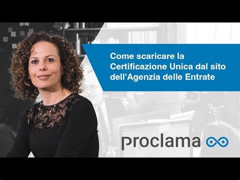 Come Scaricare La Certificazione Unica 2024 Per Il 2023 Dal Sito Dell