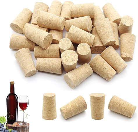 40 PCS Corks Wine Corks Bottle Corks Cork Cork Bark Soft Wooden