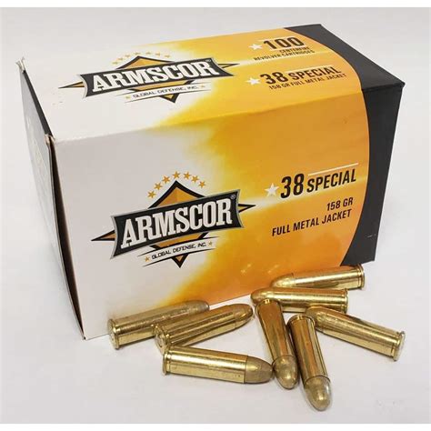 Armscor 38 Special 158 Grain Fmj True Shot Ammo