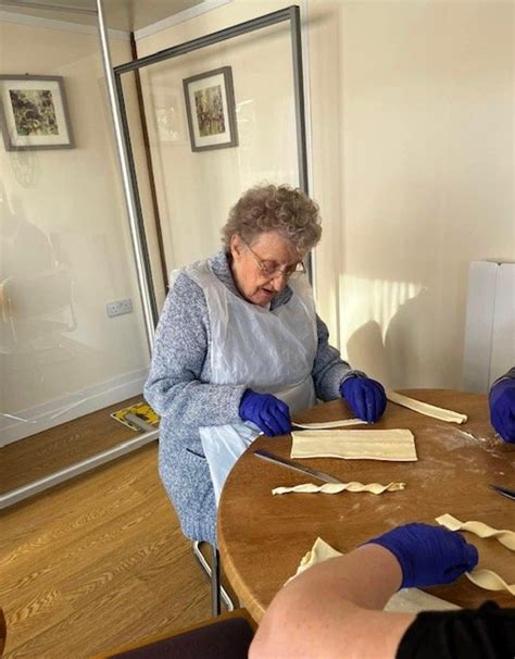 Scones And Cheese Straw Making The Chestnuts