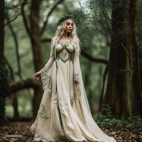 Celtic Wedding Dress Celtic Bridal Gown Celtic Wedding Gown Etsy