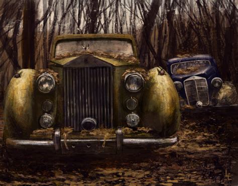 ArtStation - Кладбище машин.