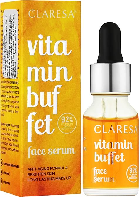 Claresa Vitamin Buffet Serum For Faces - Витаминная сыворотка для лица ...