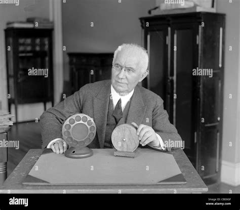 Emile Berliner, Emil Berliner, German-born American inventor Stock ...