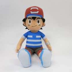 Plush Ash Ketchum Pokémon Sun & Moon - Meccha Japan