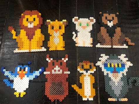 Disneys Lion King Perler Beads Perler Bead Disney Disney Hama Beads