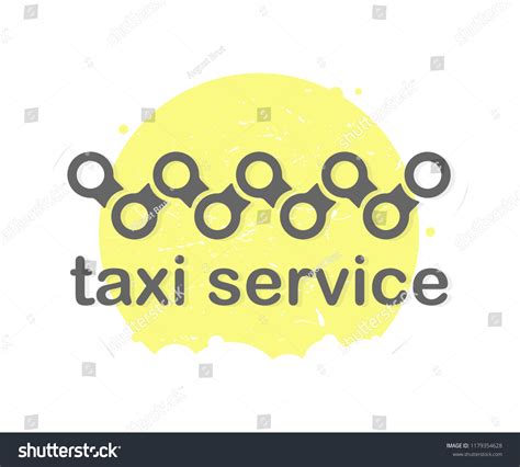 Taxi Service Logo Design Branding Corporate Stock Vector Royalty Free