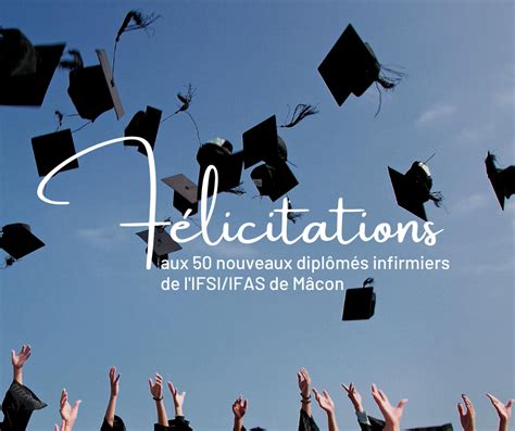 Félicitations IFSI IFAS Mâcon