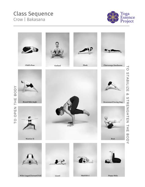 Yoga Sequence Crow Pose