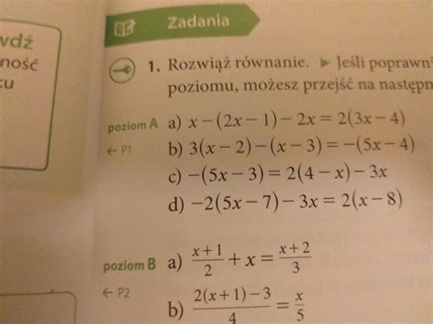 Musisz Zobaczy Rozwi R Wnanie X Zaktualizowane Materia Y