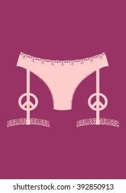 Lingerie Icon Simple Sexy Woman Lingerie Stock Vector Royalty Free Shutterstock