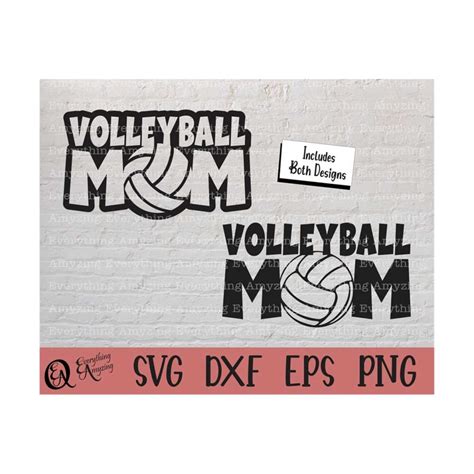 Volleyball Mom svg, Volleyball svg, School Sports Mom svg, V - Inspire Uplift