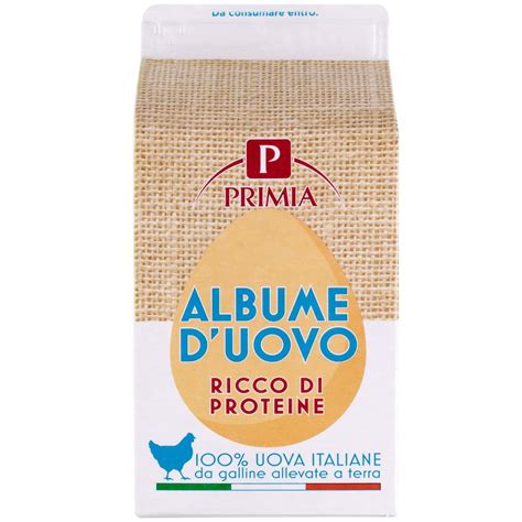 Primia Albume D Uovo Gr Uova Italiane Da Galline Allevate A