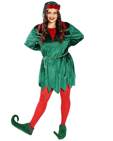 Santas Favourite Elf Adult Christmas Costume