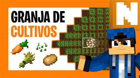 Minecraft Granja De Cultivos Autom Tica Zanahorias Patatas