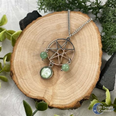 Fairy Star Elven Star Ketting Aventurijn Rvs Sb Designs Creations