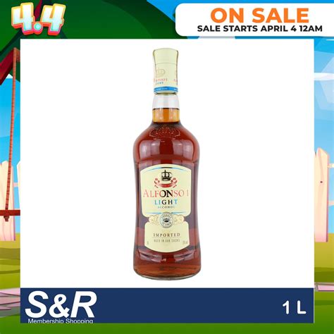 Alfonso Light Brandy 1l Shopee Philippines