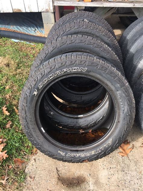 27555r20 Used All Terrain Tires For Sale In Archdale Nc Offerup