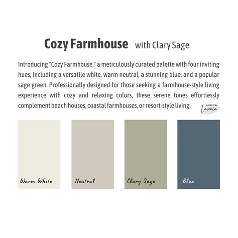 Sherwin Williams Farmhouse Color Palette With Clary Sage Cozy And Calm