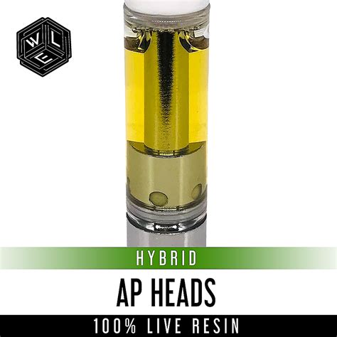 White Label Extracts Ap Heads 100 Live Resin Cartridge 1 Gram Leafly