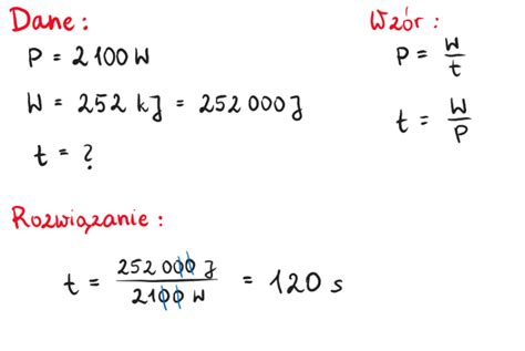 Praca Moc Energia Definicje Wzory I Zadania Fizyka Na Luzie