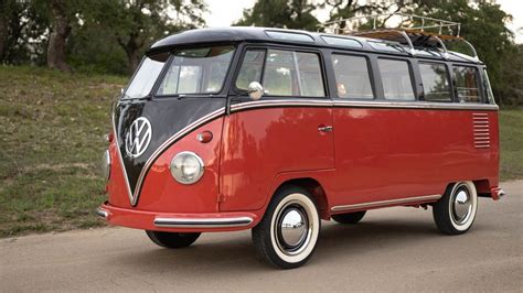 1958 Volkswagen Type 2 23 Window Sunroof Deluxe Microbus Monterey