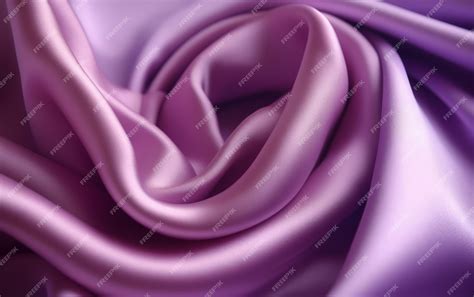 Premium Ai Image Lavender Silk Fabric Background Texture