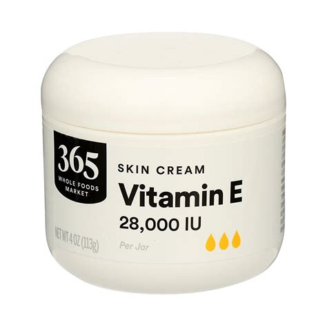 365 Vitamin E Skin Cream 28 000 IU 4 Oz