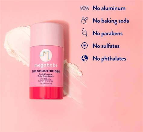 Megababe Smoothie Fruit Enzyme Daily Deodorant Buy Best Price Global