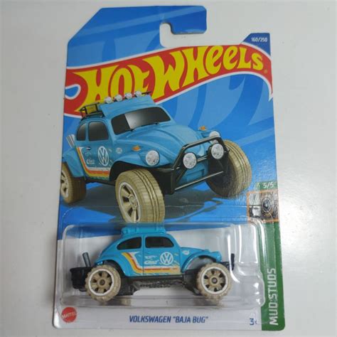 Volkswagen Baja Bug Mud Studs 5 5 Hot Wheels 2022 Lote H HCW52 Shopee Brasil