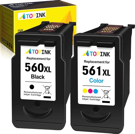 ATOPINK Cartucce 560 561 PG 560XL CL 561XL Cartucce D Inchiostro