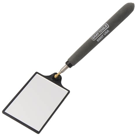 Swivel Head Telescopic Inspection Mirror 2 12 X 3 12 Rectangular