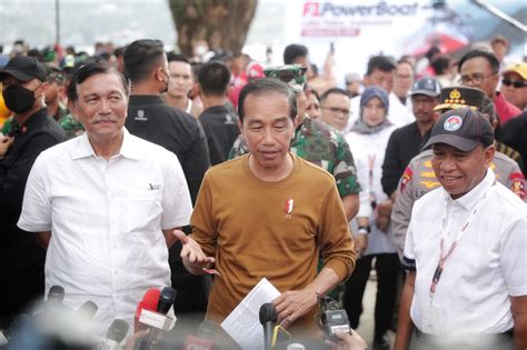 F Powerboat Sukses Presiden Jokowi Ingin Balap Mobil Formula