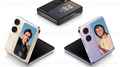 Oppo Find N Flip Smartphone Pliable Lassaut De Samsung