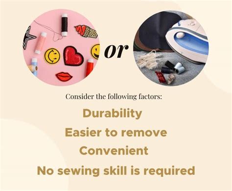 Sew On Vs Iron On Patches Weighing The Pros And Cons