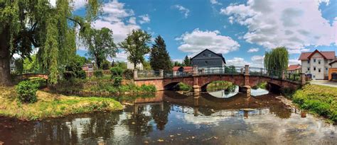 Panoramabild vom Deutschen Eck in Amönau erstellt mit DJ Flickr