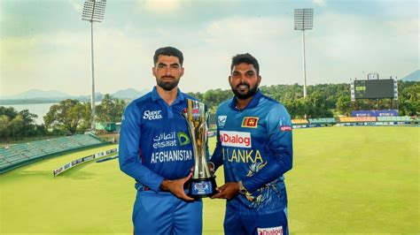 Sri Lanka Vs Afghanistan 1st T20i Highlights Sri Lanka Clinch Final