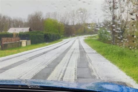 De Landiras à Bazas vos images de l averse de grêle en Sud Gironde