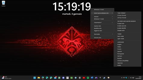 Windows 11 Clock For Rainmeter By Gianmario22 On Deviantart