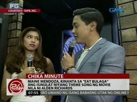 Oras Maine Kinanta Sa Eat Bulaga Ang Isinulat Niyang Theme Song