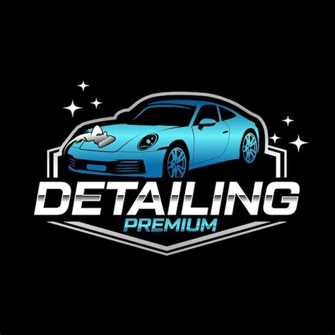 premium vector auto detailing logo design detailing logo vector