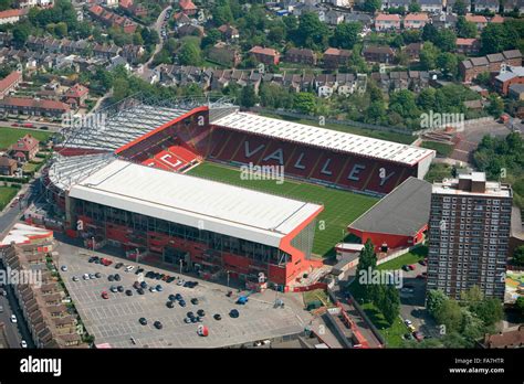 THE VALLEY, Charlton, London. Aerial view. Home of Charlton Athletic ...