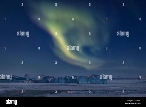 Northern Lights over Ilulissat, Greenland Stock Photo - Alamy